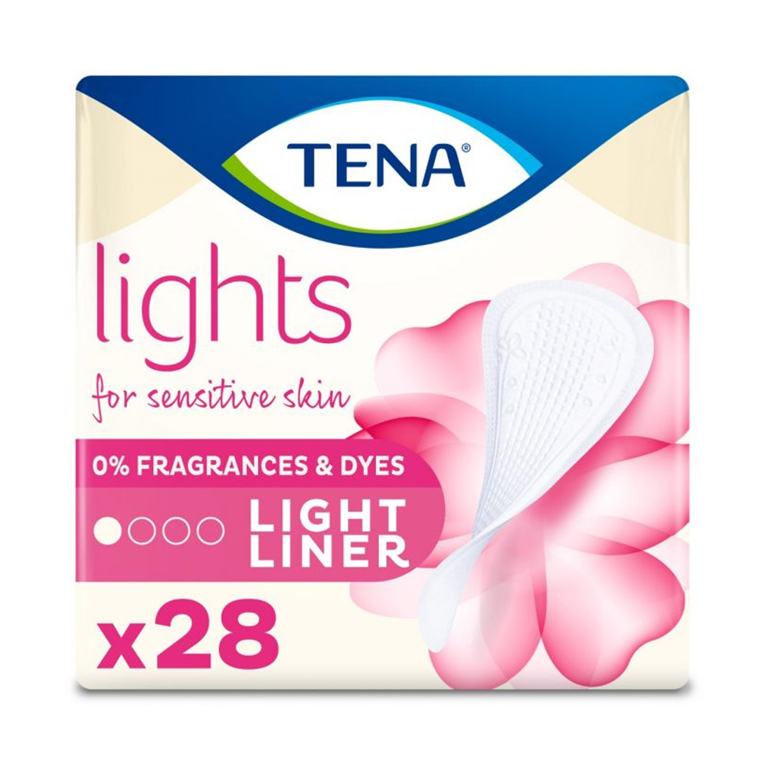 lights by TENA Light Incontinence Liners