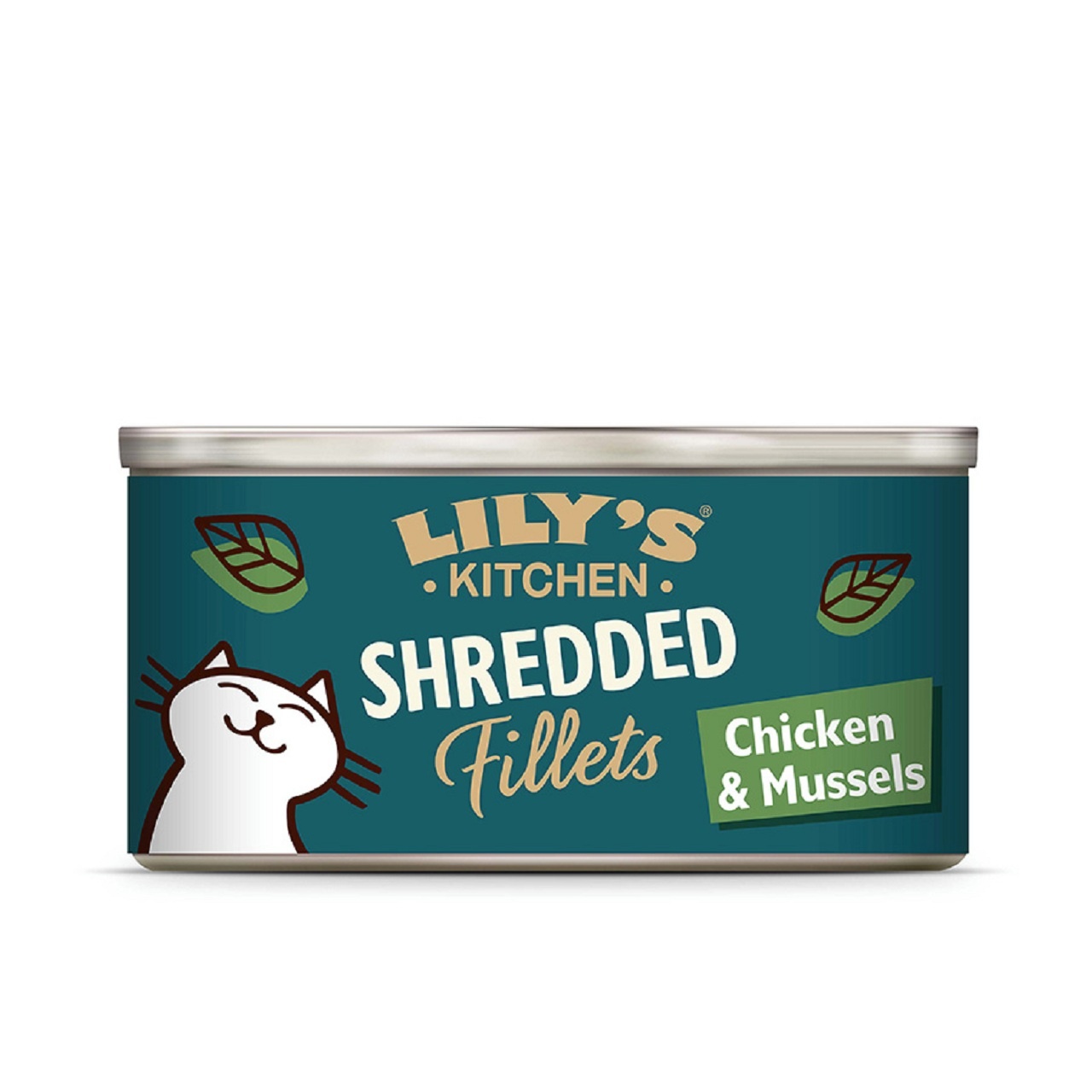 Lily's Kitchen Adult Cat Food Shredded Fillets Chicken & Mussels in Broth 70gx24