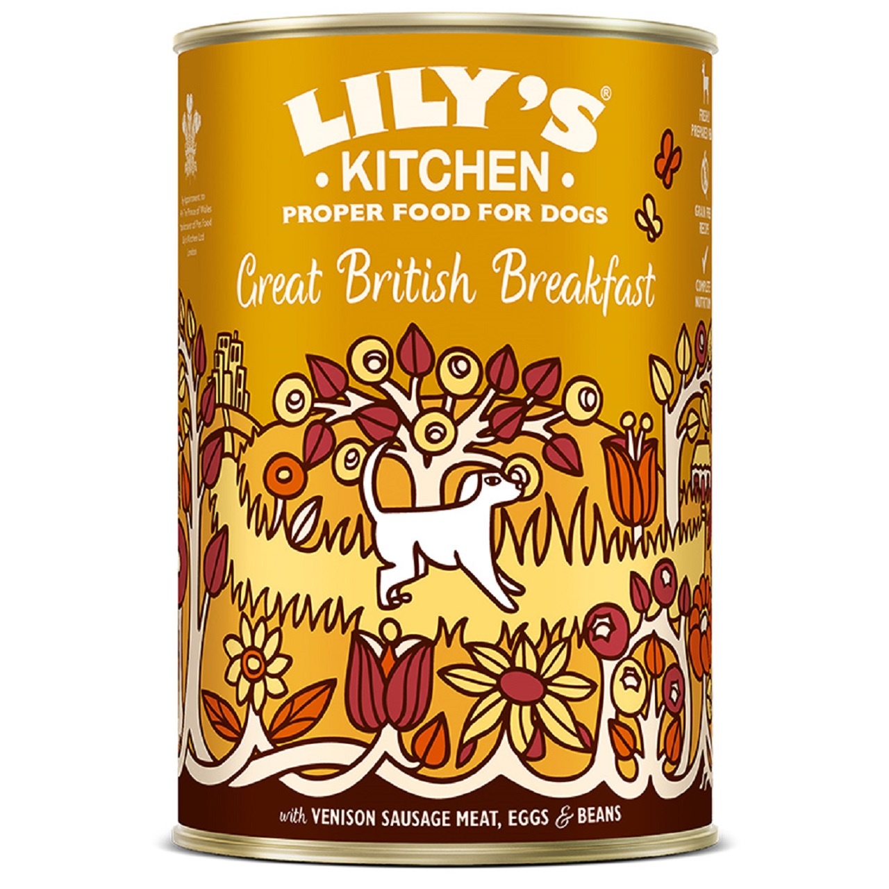 Lily's Kitchen Adult Dog Food Wet Dog Tin Great British Breakfast 400g x 6