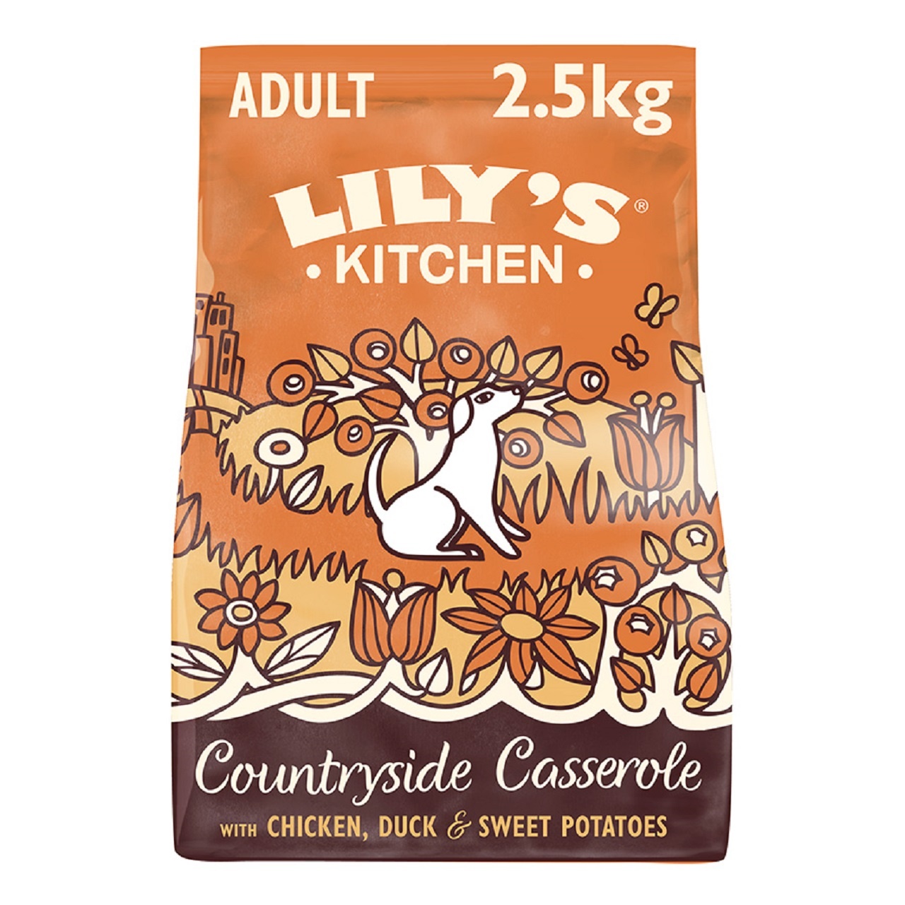 Lily's Kitchen Dog Chicken & Duck Countryside Casserole Adult Dry Food 2.5kg