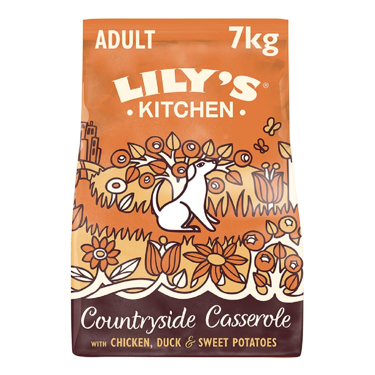 Lily's Kitchen Dog Chicken & Duck Countryside Casserole Adult Dry Food 7kg