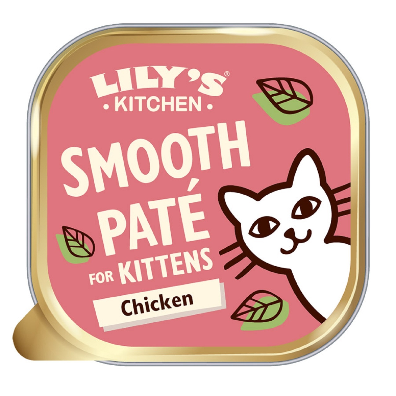 Lily's Kitchen Kitten Food Smooth Chicken Pate for Kittens 85g x 19