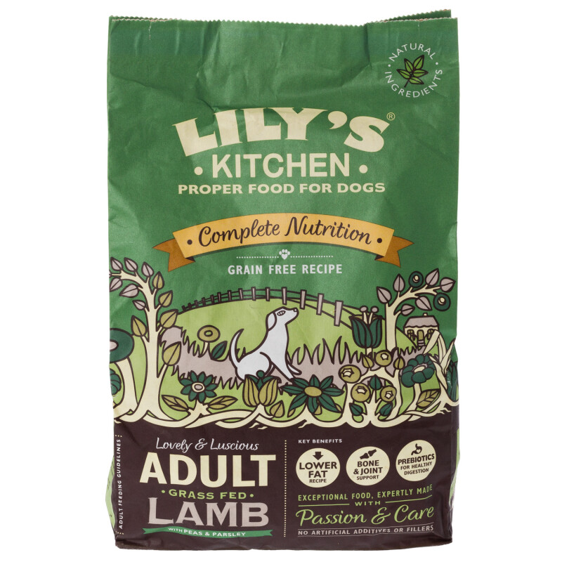 Lilys Kitchen Lovely Lamb with Peas and Parsley for Dog