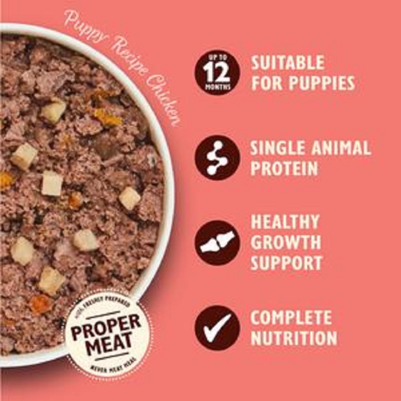 Lily's Kitchen Puppy Wet Dog Food Chicken 12 x 150g