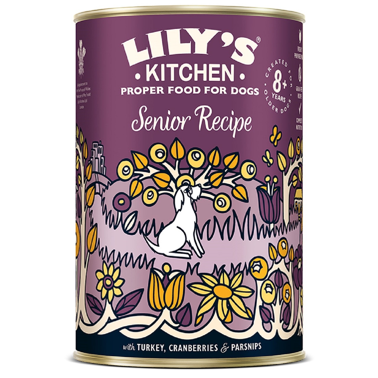 Lily's Kitchen Wet Dog Food Tin Senior Recipe 400g x 6