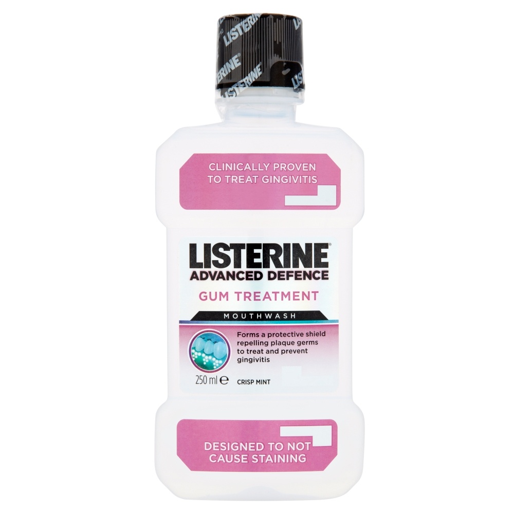 Listerine Advanced Defence Gum Treatment Mouthwash Crisp Mint 250ml Review