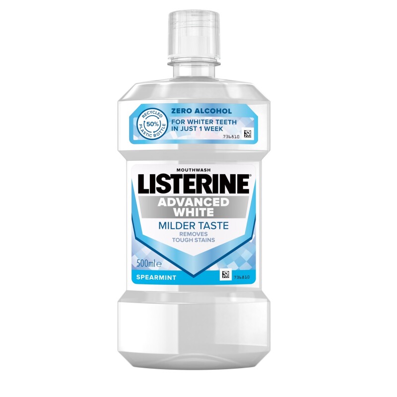 Listerine Advanced White Mouthwash Spearmint