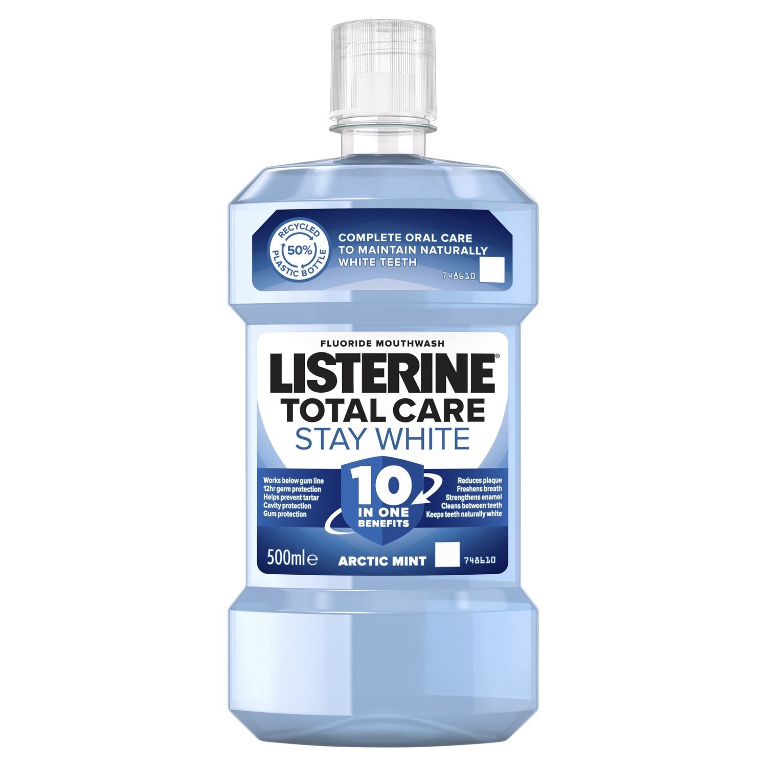 Listerine Stay White Mouthwash Arctic Mint