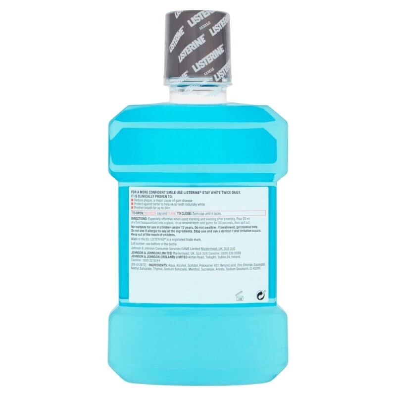 Listerine Stay White Mouthwash Arctic Mint