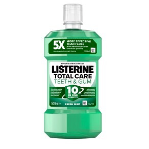 Listerine Total Care Teeth & Gum Defence Mouthwash Fresh Mint