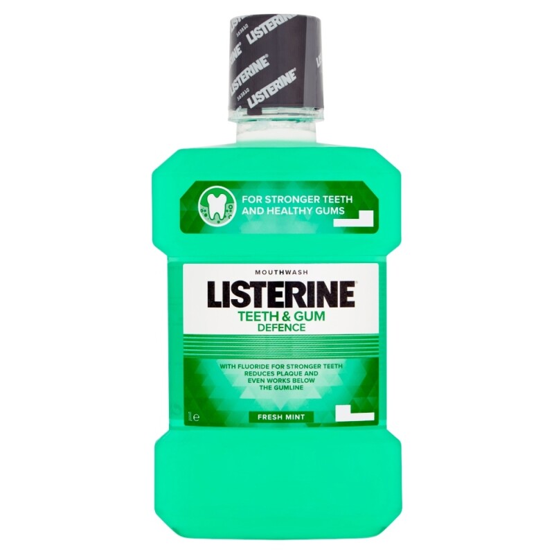 Listerine Teeth And Gum Defence Mouthwash Fresh Mint