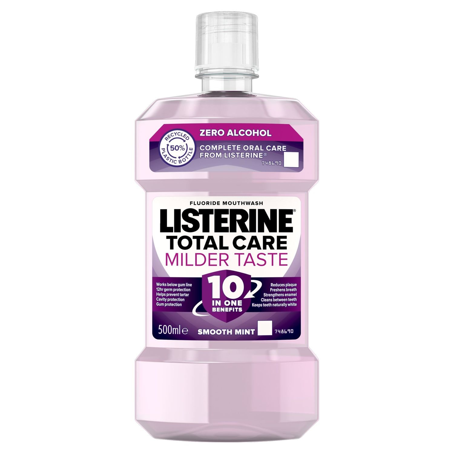 Listerine Total Care Zero Alcohol Mouthwash Smooth Mint