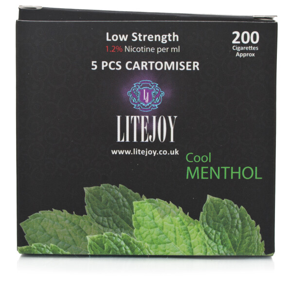 Litejoy Cartomiser Cool Menthol Low Nicotine Strength