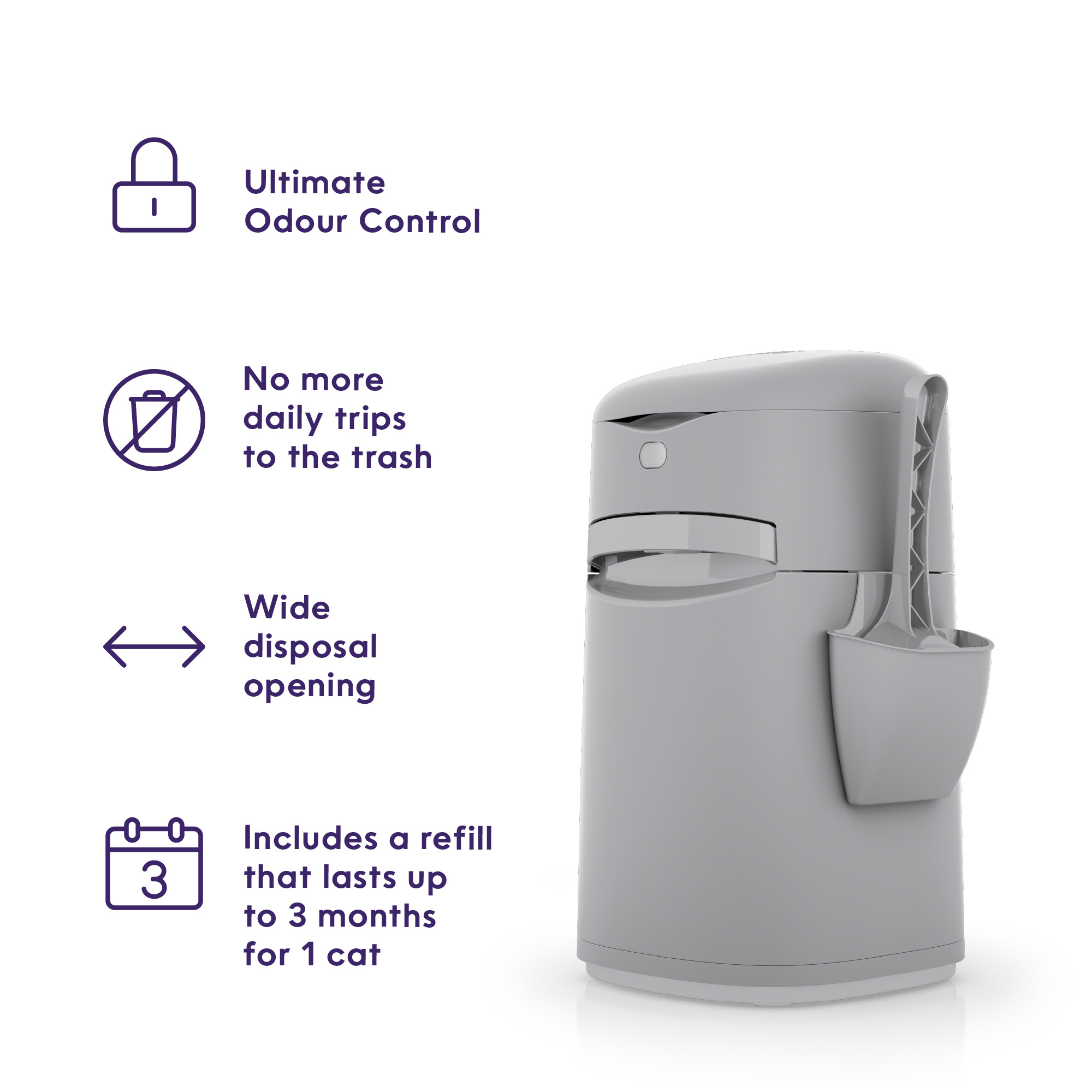 LitterLocker by Litter Genie Easy Roll - Bin