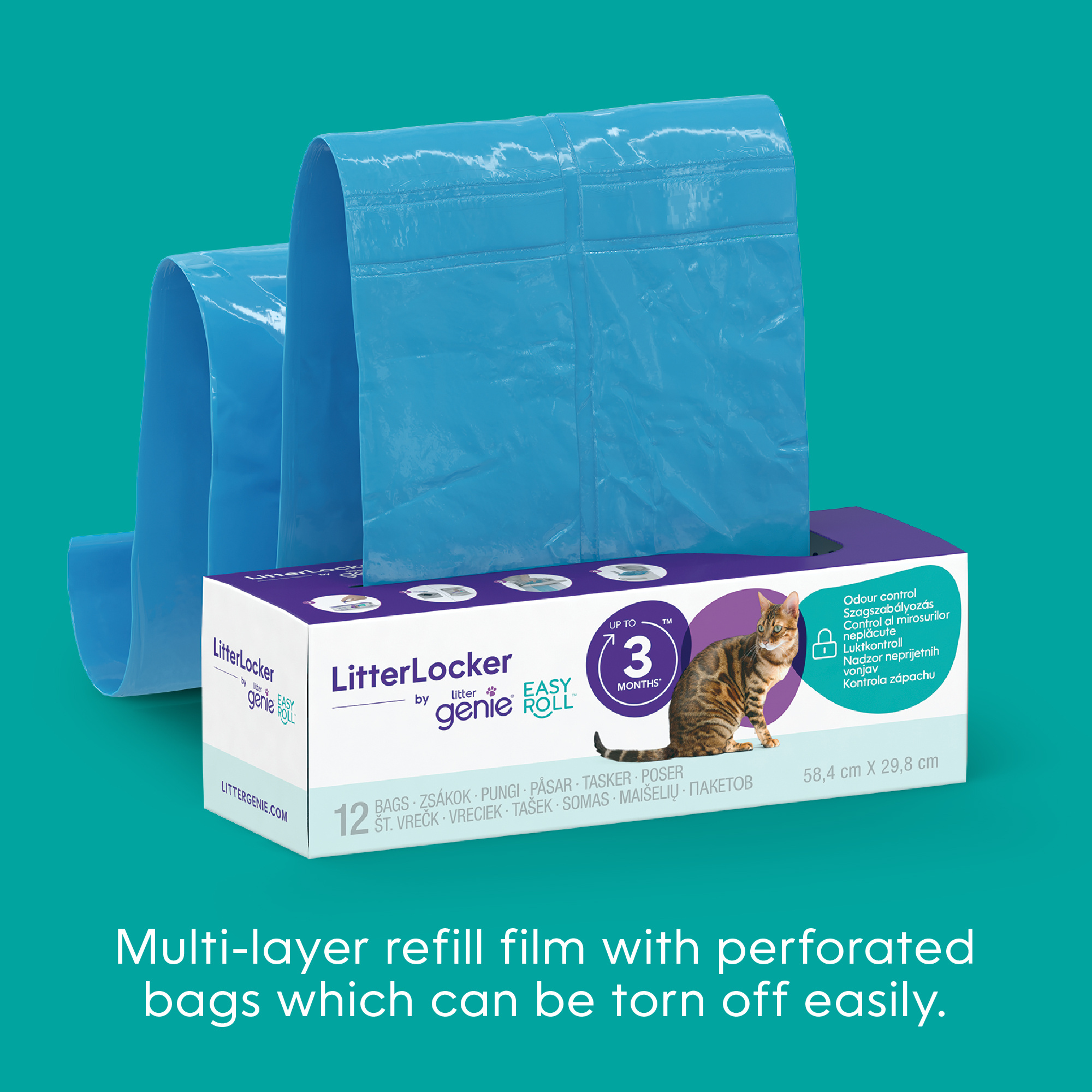 LitterLocker by Litter Genie Easy Roll - Bin