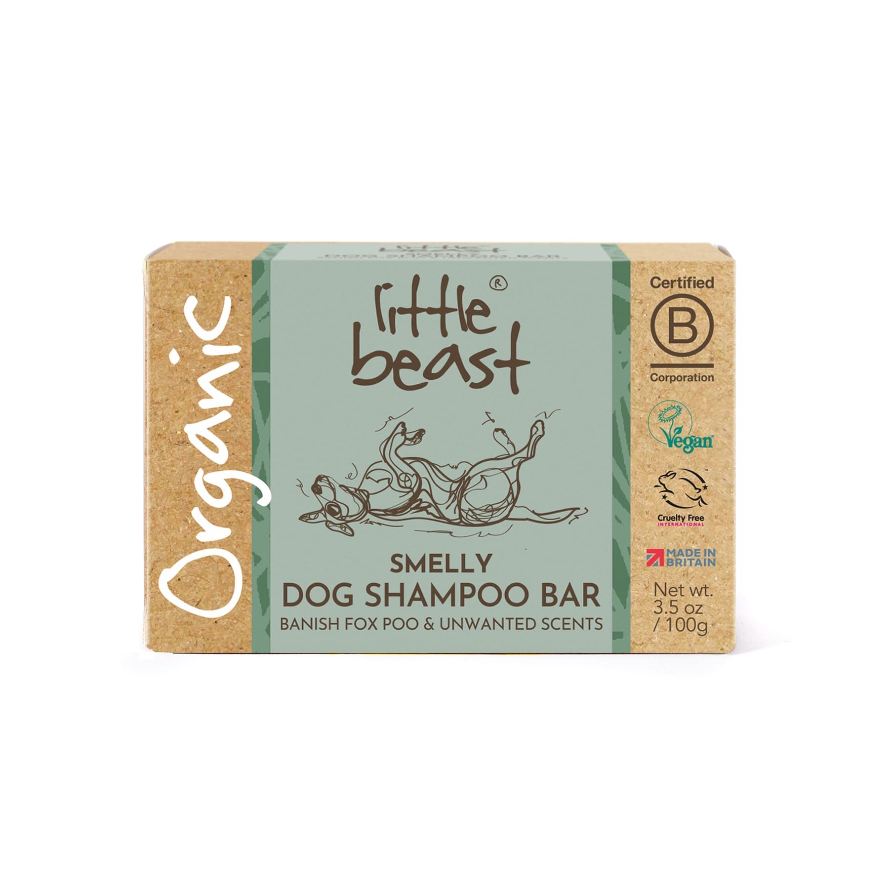 Little Beast Smelly Dog Shampoo Bar 100g