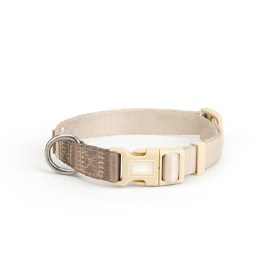 Little Ginger Two-Tone Collar Cafe Latte 