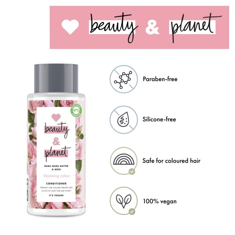 Love Beauty and Planet Vegan Hair Conditioner Blooming Colour