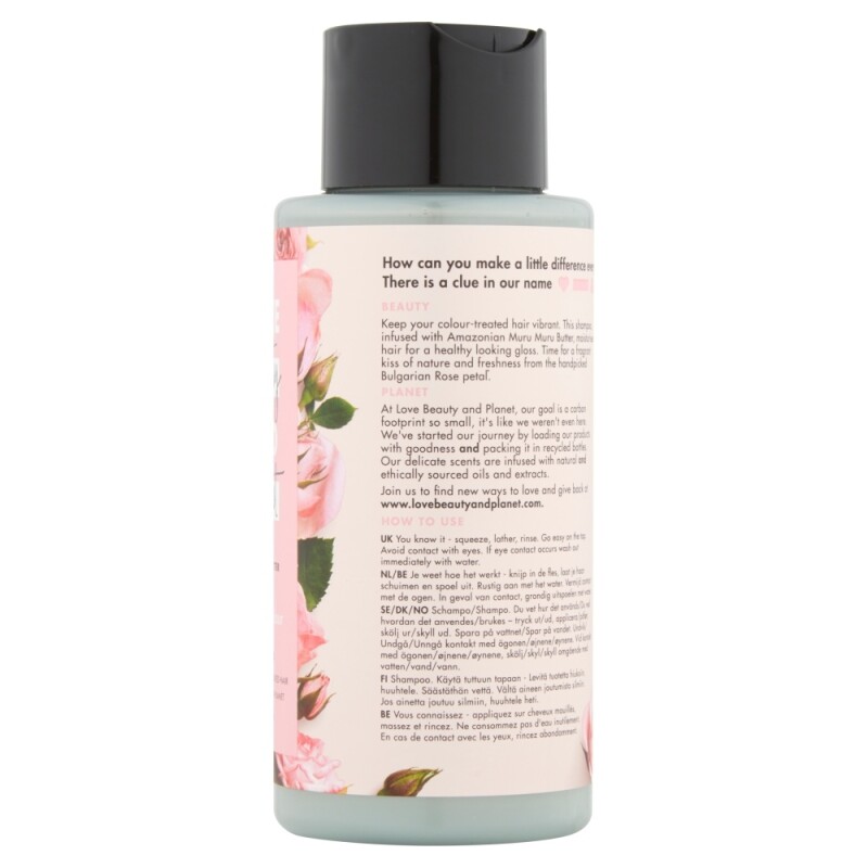 Love Beauty and Planet Vegan Hair Shampoo Blooming Colour