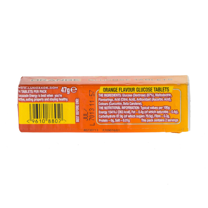 Lucozade Energy Orange Glucose Tablets