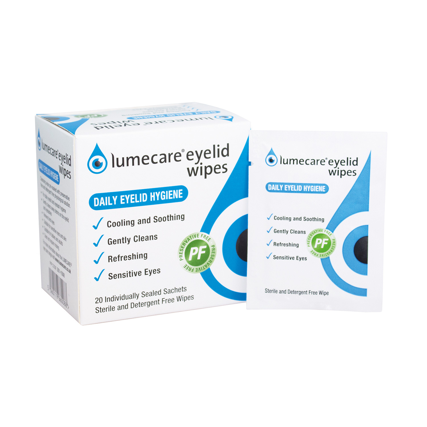 Lumecare Eyelid Wipes