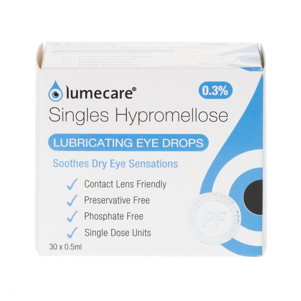 Lumecare Hypromellose 0.3% 12 Hour Eye Drops