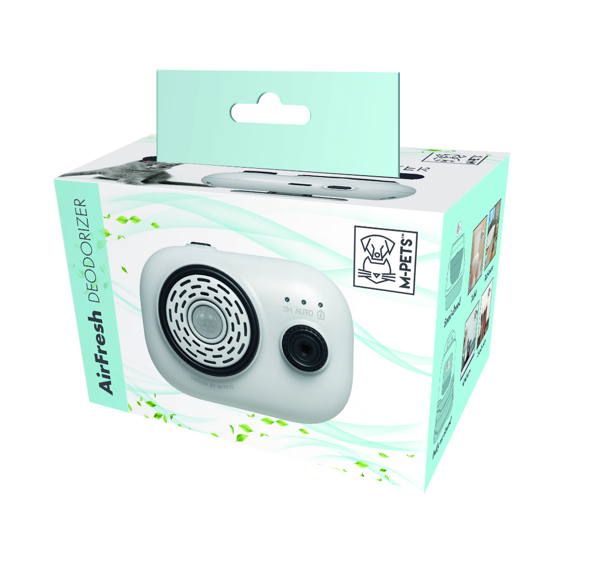 M-PETS Airfresh Deodorizer for Cat Litter Tray