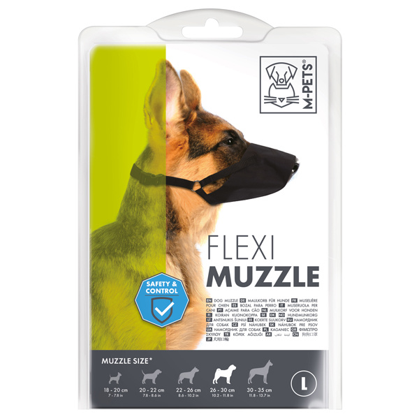 M-PETS Flexi Dog Muzzle 