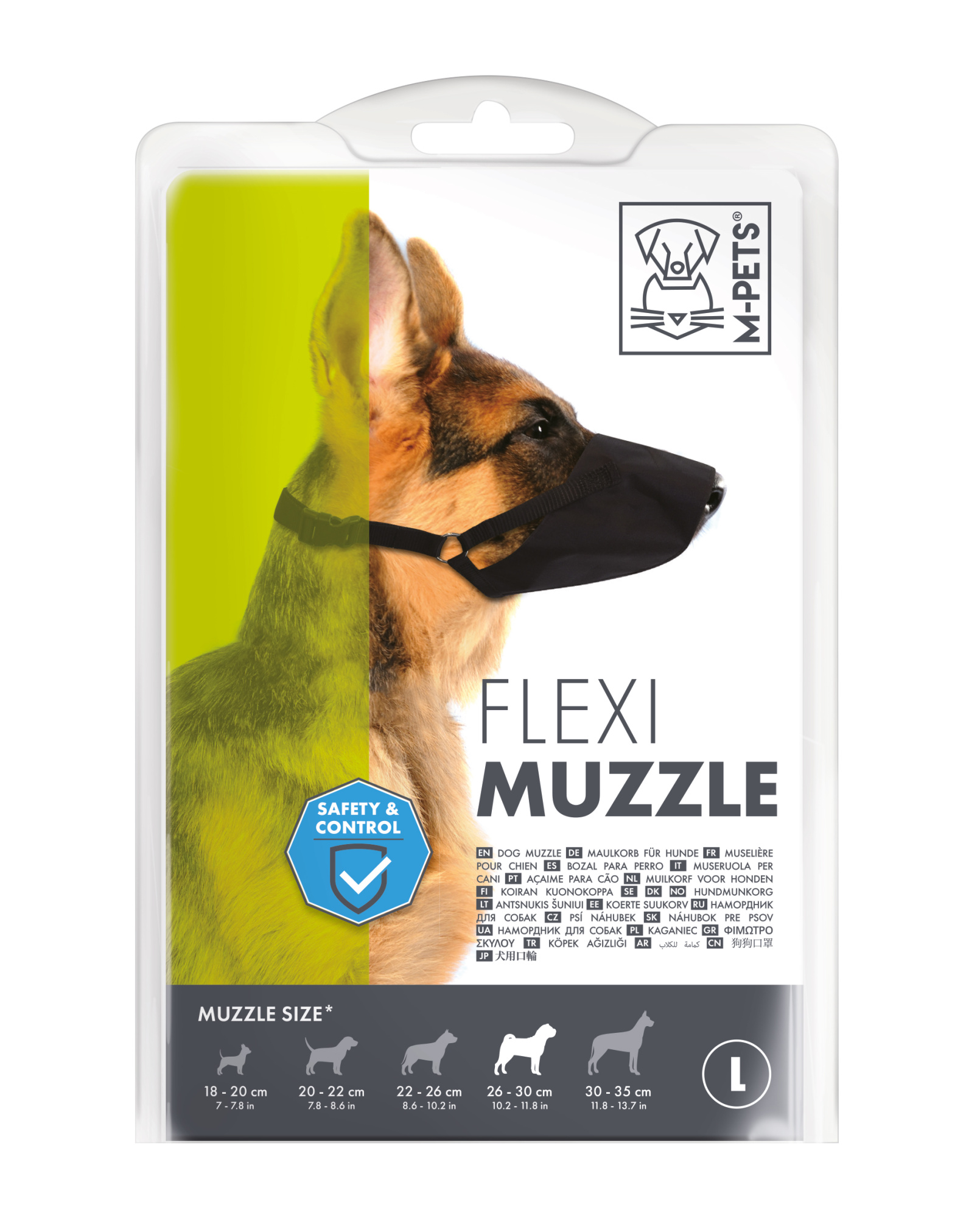 M-PETS Flexi Dog Muzzle 