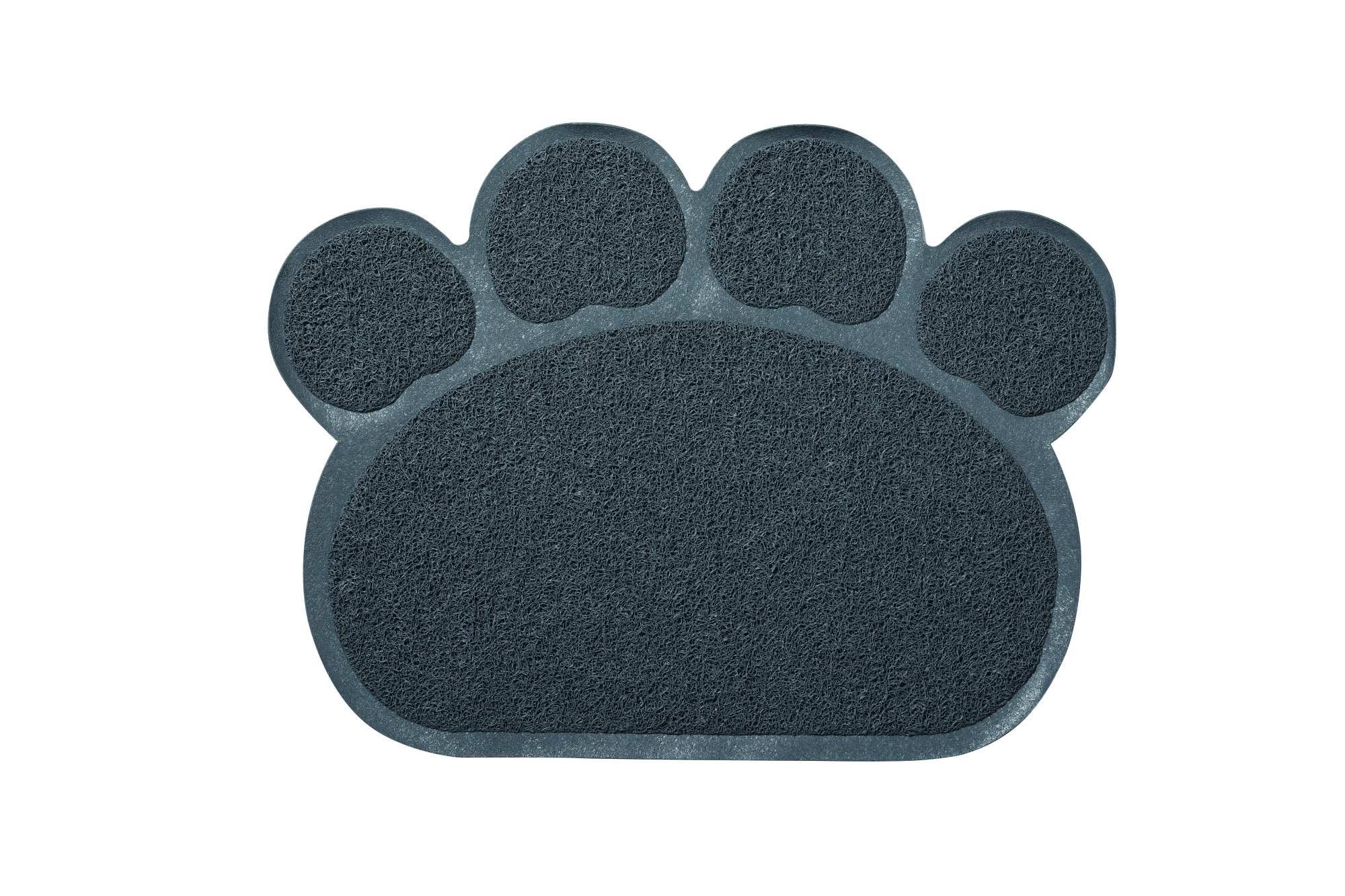 M-PETS Paw Cat Litter Mat -  Grey
