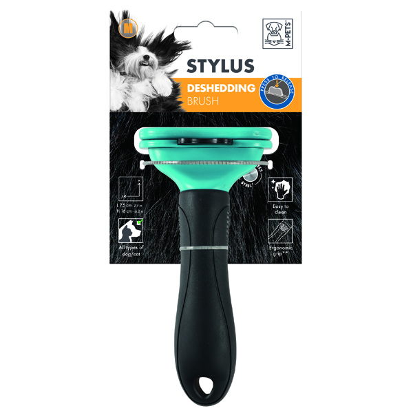 M-PETS Stylus Deshedding Brush - Medium