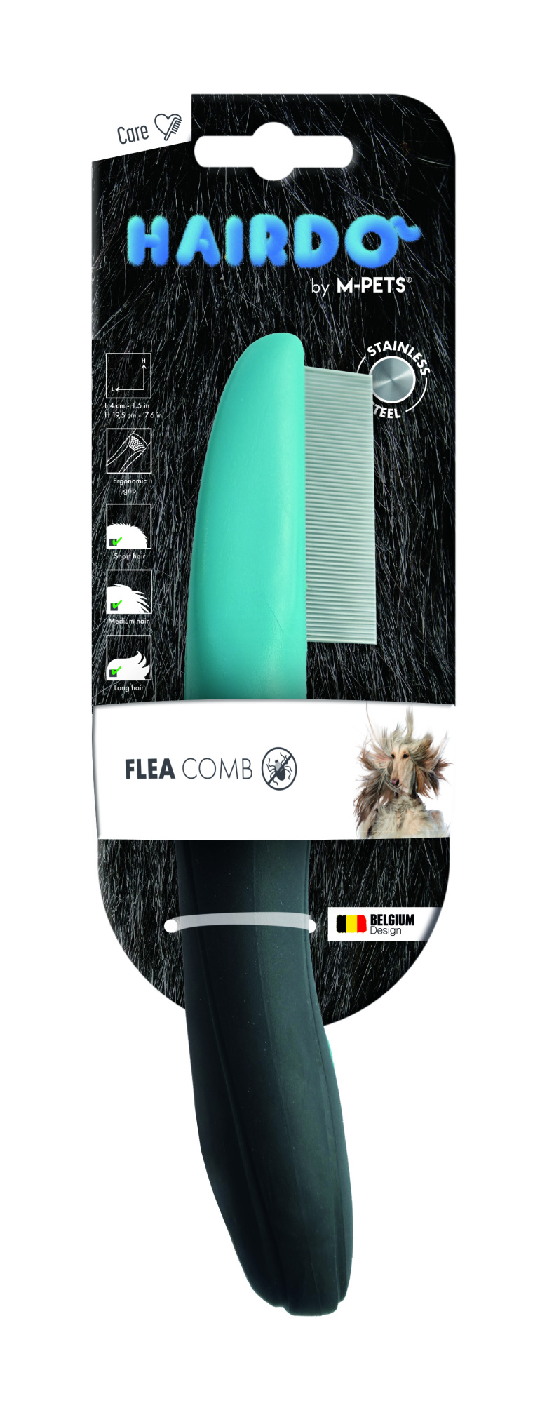 M-Pets Hairdo Flea Comb