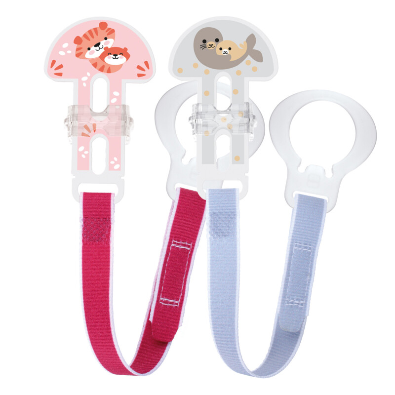 MAM Clips Double Set - Pink