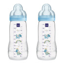 MAM Easy Active Baby Bottle Twin Pack- Blue