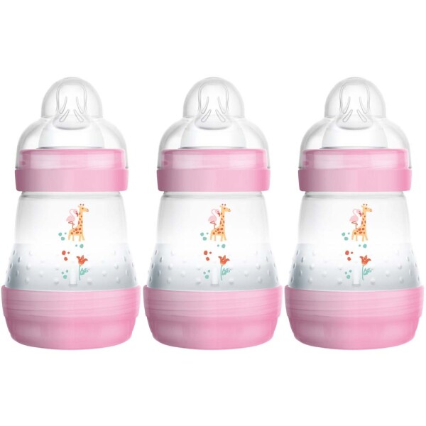 Buy MAM Self Sterilising Anti Colic Bottle 3 Pack Pink 160ml X 3 Buy MAM Self Sterilising Anti Colic Bottle 3 Pack Pink 160ml X 3