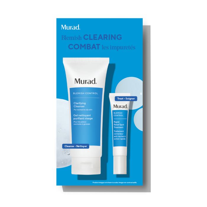 Image of MURAD Blemish Control Cleanse & Treat 2 Piece Value Set (Cleanser & Blemish Con
