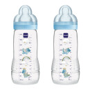 Mam Baby Bottle 2 Pack Blue