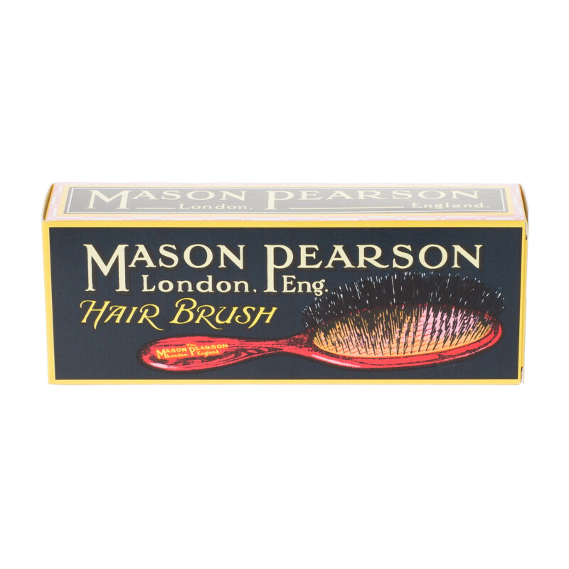 Mason Pearson Hair Brush BN3 Pocket Bristle & Nylon White