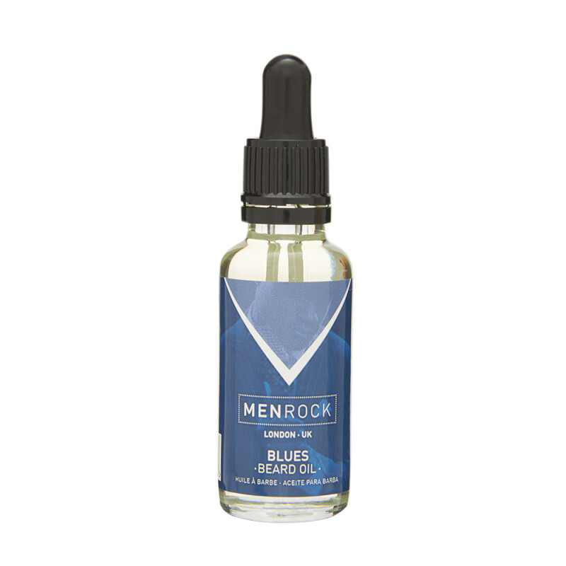 Men Rock Beard Oil Blues 