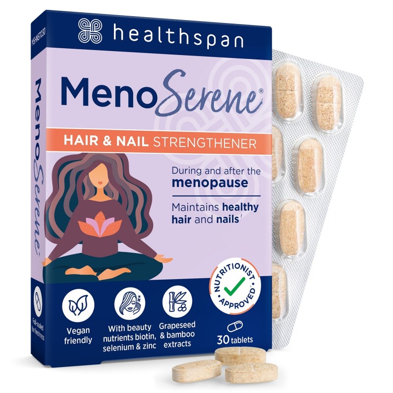 MenoSerene Hair and Nail Strengthener