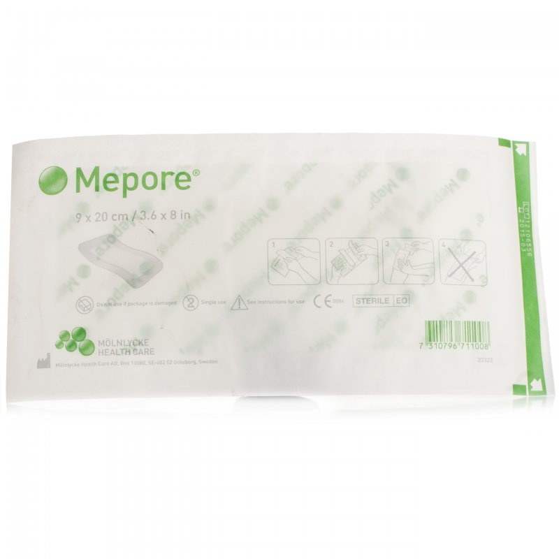  Mepore Self-Adhesive Dressing 9x20cm (single) 