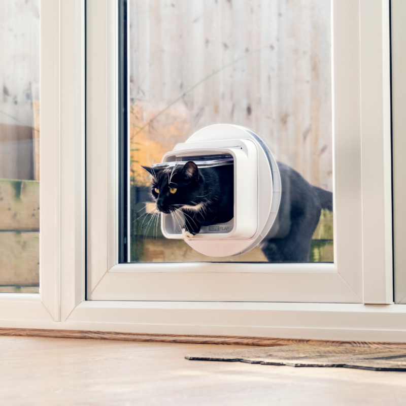 SureFlap Microchip Cat Flap Connect - White | The PharmPet Co