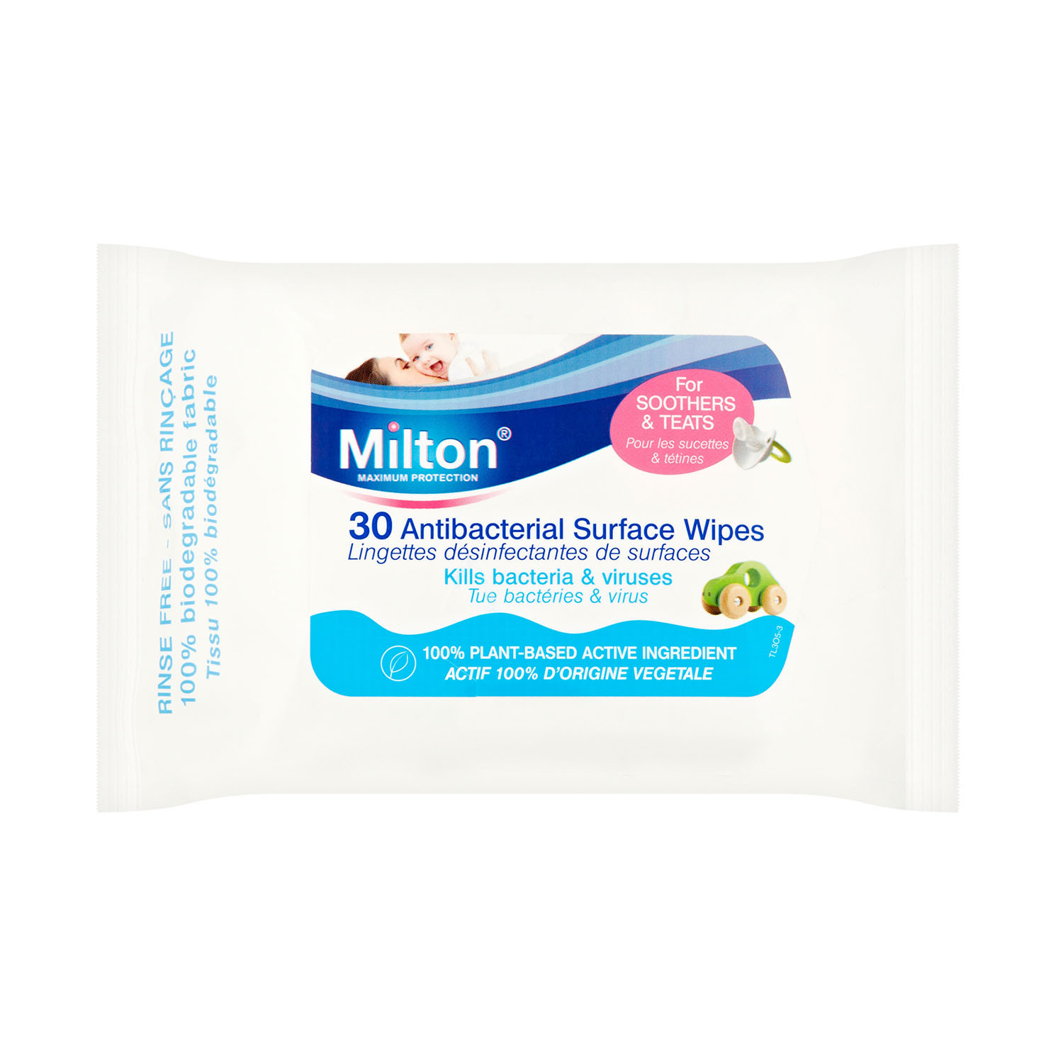 Milton Antibacterial Surface Wipes