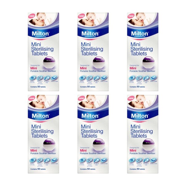 Milton Mini Steriliser Tablets 6 Pack