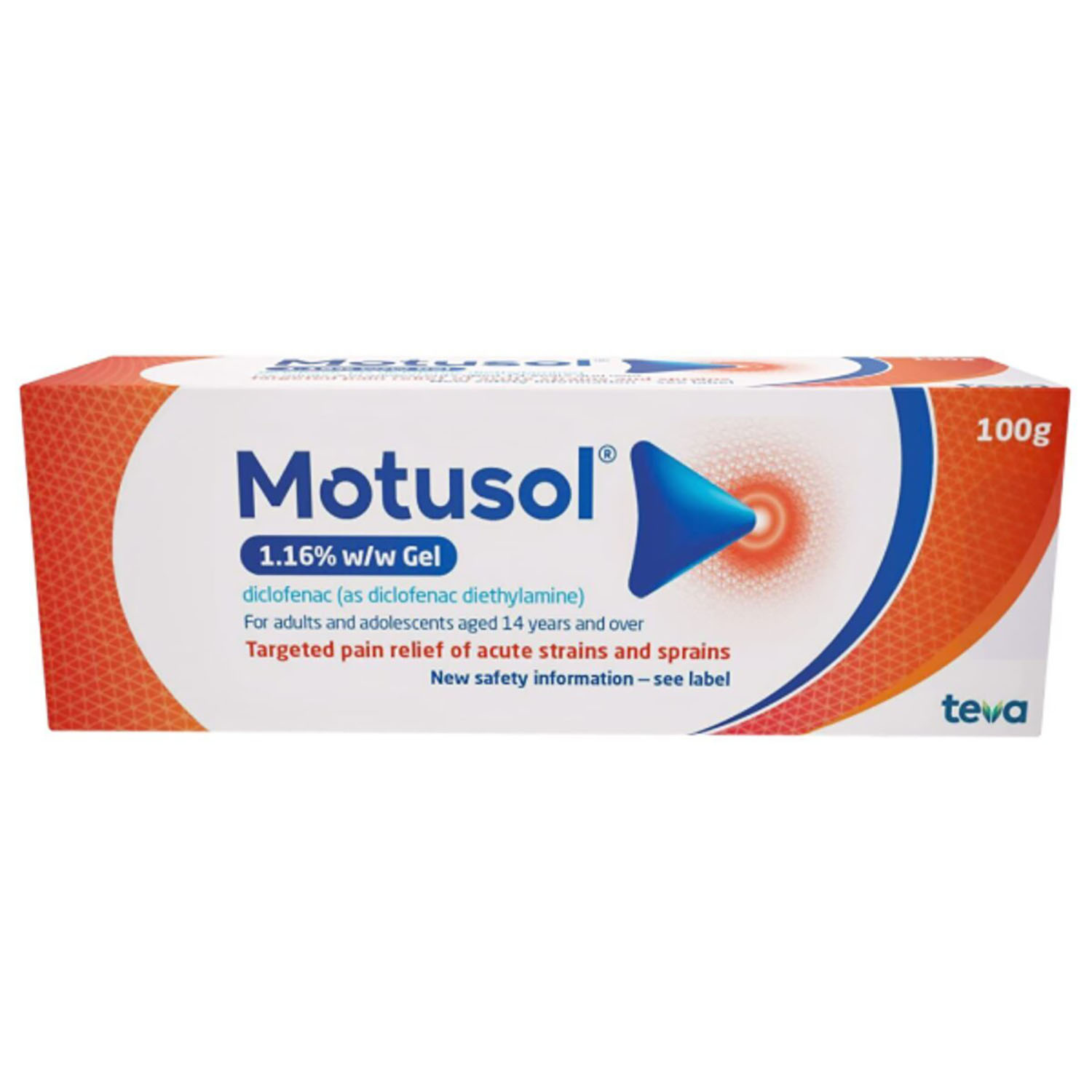 Motusol 1.16% w/w Diclofenac Gel