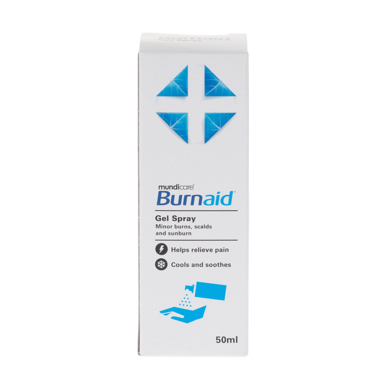 Burnaid Burn Gel Spray 50ml