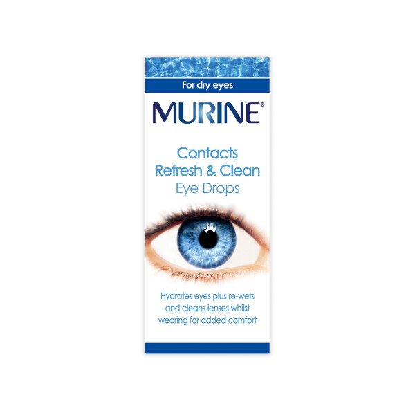 Murine Refresh & Clean Contact Lens Eye Drops