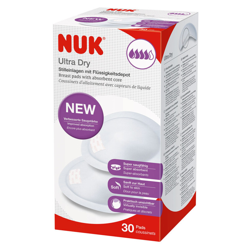 NUK Breast Pads - 30 Pack