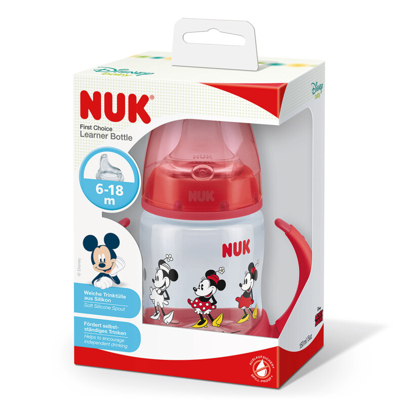 NUK Minnie First Choice Learner Bottle