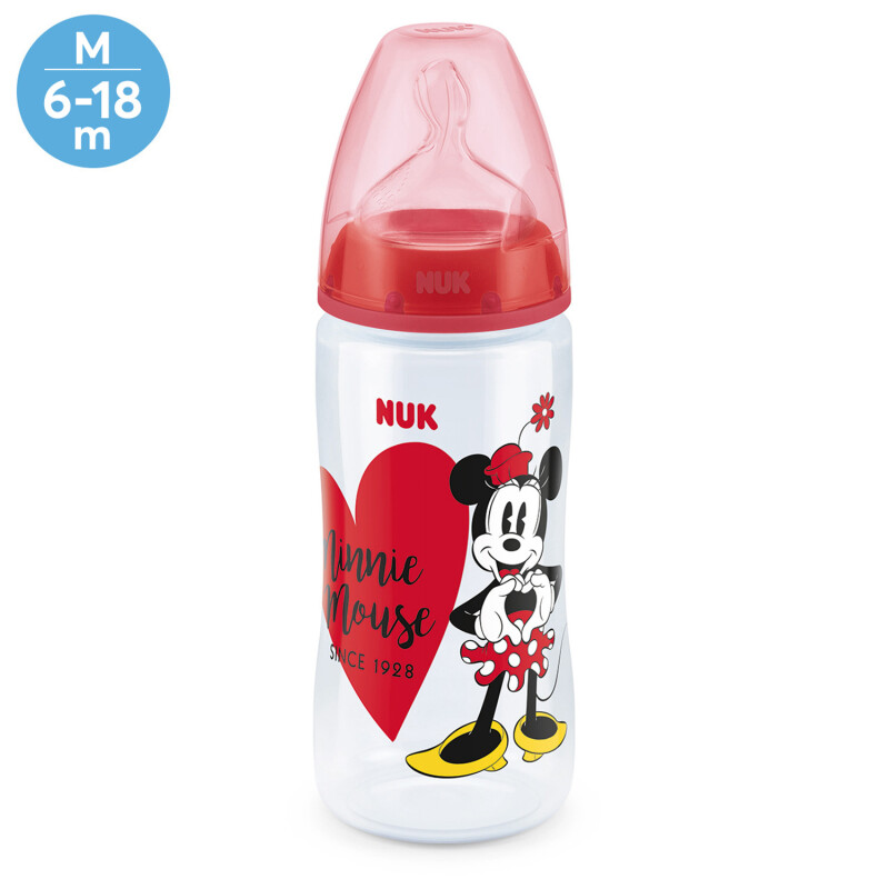 NUK Minnie First Choice + Bottle